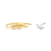 Womens Earrings by Secrecy E8234cdaww190 Sterling Silver 3 Cm