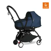 在飛比找momo購物網優惠-【STOKKE】YOYO 輕量型嬰兒推車新生兒睡籃組(含車架