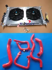 for Ford Falcon BA BF V8 Fairmont XR8&XR6 Turbo Alloy Radiator&shroud&fan&HOSE