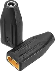 uxcell 2 Pack XT60 Adapter, XT60 Male to DC5521 Female 5.5 x 2.1mm Wireless Adapter, XT60 Connectors Wireless for Laptop Power Supply,Solar Panel