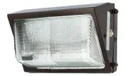 Sunset Lighting 14-1/4" Outdoor Wall Pack 150W Bronze Finish Borosilicate Glass