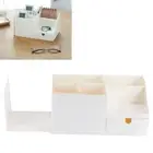 Drawer Type Desk Storage Box Book Stand Stationery Remote Control Holder GS