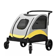 Super Shockproof Dog Stroller Foldable Pet Cart Jogger Wagon Pet Travel Carrier