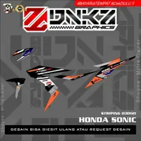 在飛比找蝦皮購物優惠-HONDA 貼紙本田 Sonic 150R 貼花條紋本田 S