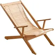 Summer Folding Lounge Chair Balcony Home Leisure backrest Bamboo nap Chair Office Lunch Break Chair Cool Chair nap Chair