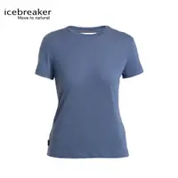 在飛比找蝦皮商城優惠-【Icebreaker 女 Core 圓領短袖上衣《復古藍》