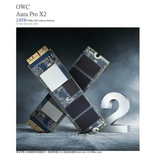 【磐石蘋果】OWC Aura Pro X2 全系列 NVMe SSD 適用於 Mac mini 的電腦升級解決方案