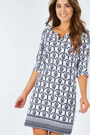 Lucy Lattice Dress--HAT-S19LF180C