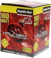 Halogen Heat Lamp Infrared 100W Eqv 130W E27 Kongs Reptile Light Vivarium Health