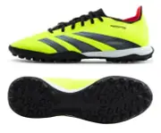 Adidas Men Predator 24 League TF Cleats Yellow Futsal Soccer Boot Spike IE2612