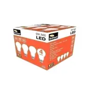Brilliant A60 9W Bulb B22 4PK