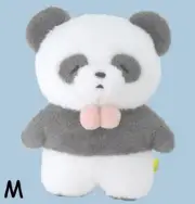 Japanese Cute Panda Plush Soft Toy Stuffed Animal H28cm 05077 M