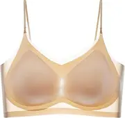 [UBALDI] Ultra-Thin Ice Silk Lifting Bra-Summer Seamless Ultra-Thin Plus Size Ice Silk Comfort Bra Underwired Removable Liner (A,L)