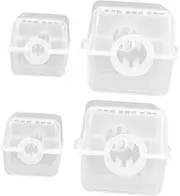 Kisangel 4pcs High Pressure Breeding Box Plant Root Propagation Tool Plants Propagation Balls Plant Propagation Air- Plant Rooting Grafting Devices Airplants Plastic Outdoor Incubator White