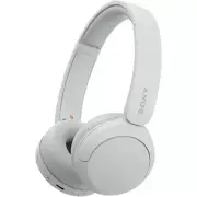 Sony On Ear Headphones, Wireless, Bluetooth, up to 50 hours battery life, White