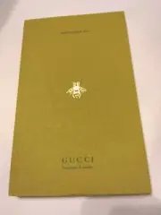 GUCCI 2019 Yellow Bee Diary Book New Rare 13.5×21cm