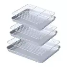 Chemical-free Baking Pan Baking Pan Oven Baking Pan Grill Rack for Bbq Serving