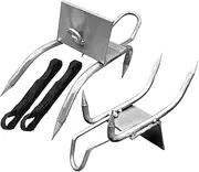 Tree Climbing Spikes - Portable Cat Claw Tool - Anti-Slip Safety Rack Pedal, Pole Shoes Gear, Multipurpose Equipment for Sports