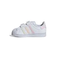 在飛比找蝦皮購物優惠-ADIDAS OG SUPERSTAR CF 小、中童魔鬼氈