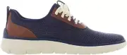 Cole Haan Mens Generation Zerogrand Stitchlite Marine Blue/Gray Pinstripe C31403