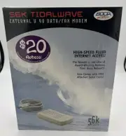 Boca Research 56k Tidalwave External V.90 DATA/FAX MODEM
