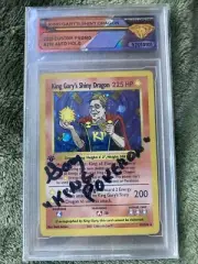 2021 Gary King Pokémon Promo Card Signed #210/500! Collect-A-Con Authentic DSG￼