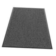 Sturdy Front Door Mat Outside Entrance, 4' x 3' All-Season All-Weather Doormat