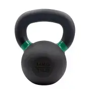14kg Cast Iron Kettlebell Powder Coating Functional Weight Training Home Gym