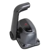 ​Uflex USA Single Lever Top Mount Control w/Neutral Lock & Trim Switch - Black​