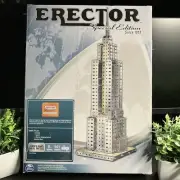 MECCANO Spin Master Special Edition ERECTOR Set NY Empire State Bldg. NIB Sealed