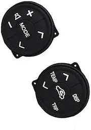 MKVAXR Car Cruise Control Button, for Prius C, for Aqua Car Cruise Control Kit 45186-47030 Multi-Function Cruise Control Steering Wheel Buttons Switch Car Steering Wheel Switch Kit(Black 4)