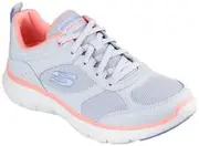 Skechers Flex Appeal 5.0 - Fresh Touch - Blue / Coral - US Women's Size 8.5