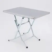 在飛比找特力屋線上購物優惠-[特價]【Abis】安全升級版摺疊桌304不鏽鋼桌/露營桌/