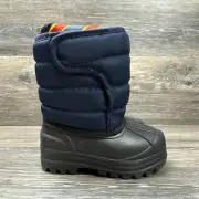 Polo Ralph Lauren Boots Toddler Size 4 blue black Hook and Loop Vancouver EZ