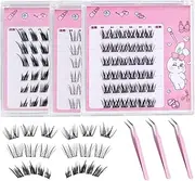 Dorolab,Dorolab Lashes, Dorolab Self Adhesive Eyelashes, Dorolab Glue Free Eyelashes, press on lashes no glue needed, Dorolab Lashes for Eyelash Extensions (3pcs)