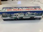 1995 Hess Toy Truck & Helicopter Collectible