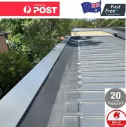 10 meters 500mm Wide Aluminium Box Gutter Guard KIT Includes Fittings For Roof