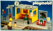 Playmobil 4370 Neustadt Train Station NISB Factory Shrink Wrapped