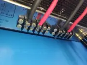 Vintage McIntosh Speaker adapter -- Female Banana Connector to Spade Terminal
