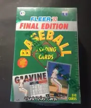 1993 Fleer Final Edition Factory Sealed 310 Card Baseball Set