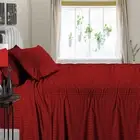 Ultimate Flat Sheet+2 Pillow Case 1000TC Egyptian Cotton AU Emperor All Color