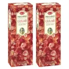 Hem Precious Rose Agarbatti Gulab Fragrance Incense Stick 120 Sticks Pack Of 2