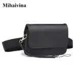 WOMEN MEN BAG LEATHER FASHION UNISEX WAIST BELT LUXURY HIP