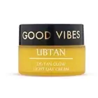 Good Vibes Ubtan De Tan Glow Light Day Cream Face Moisturizer Tan Free 80gm
