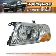 Superspares Left Headlight for Mitsubishi Pajero NP 11/2002-10/2006