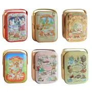 Christmas Biscuits Tin, Pastrys Tin, Empty Tin With Lid, Storage Jar, Metal