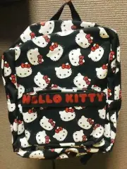Hello Kitty Sanrio x Loungefly Hooded Ruck sack Bag wz/tag(No box) Lovely Rare