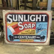 Sunlight Soap Reproduced Tin Sign