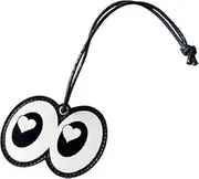 [AGDGV] Big Eyes Bag Charm,Leather Sewn Eyes Styling Bag Charms,Lovely Pendant - Can be Hung on Keys, Bags and Mobile Phones