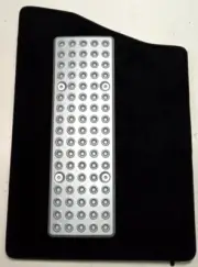 Ferrari 360 Floor Foot Rest_Battery Access Door Carpet Panel_63355390_GENUINE